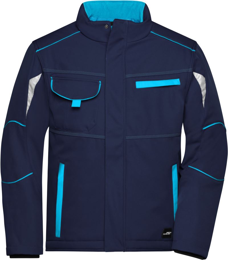 navy/turquoise