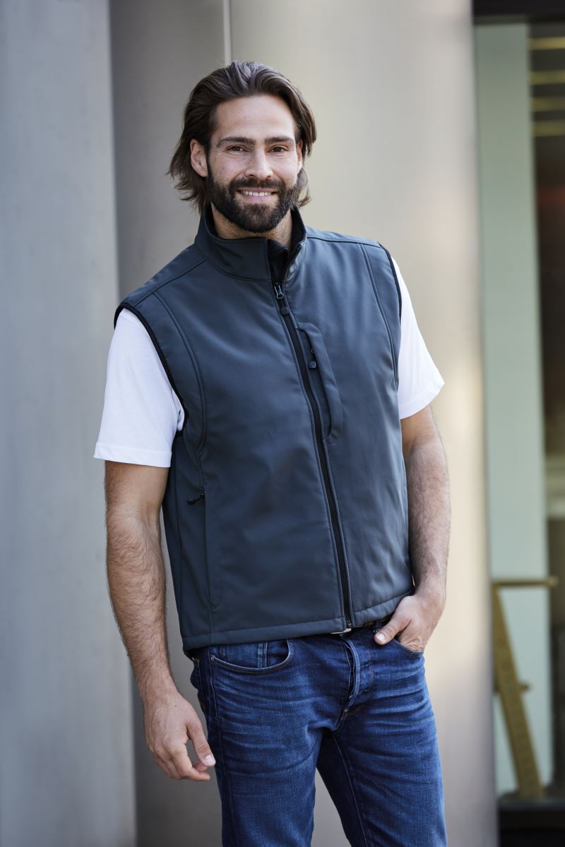 Herren 3-Lagen Softshell Gilet Daiber | JN 136