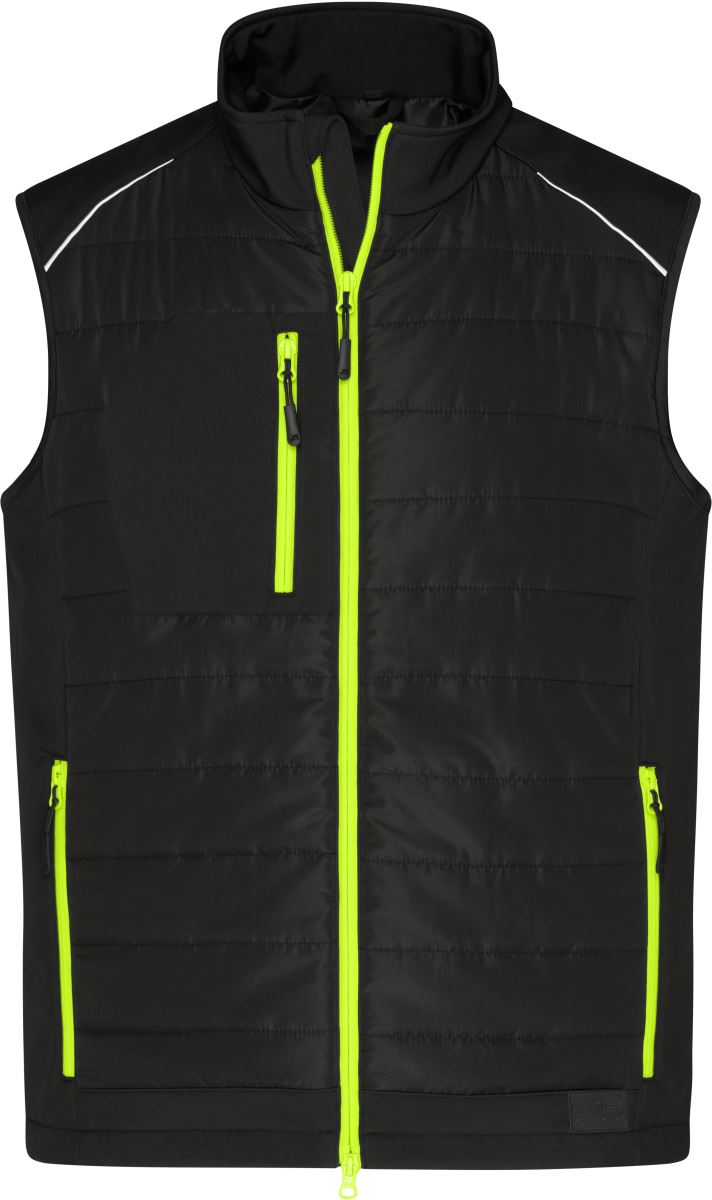 black/neon yellow