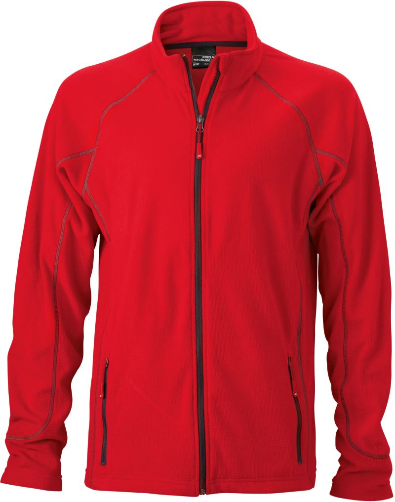 Herren Struktur Fleece Jacke Daiber | JN 597