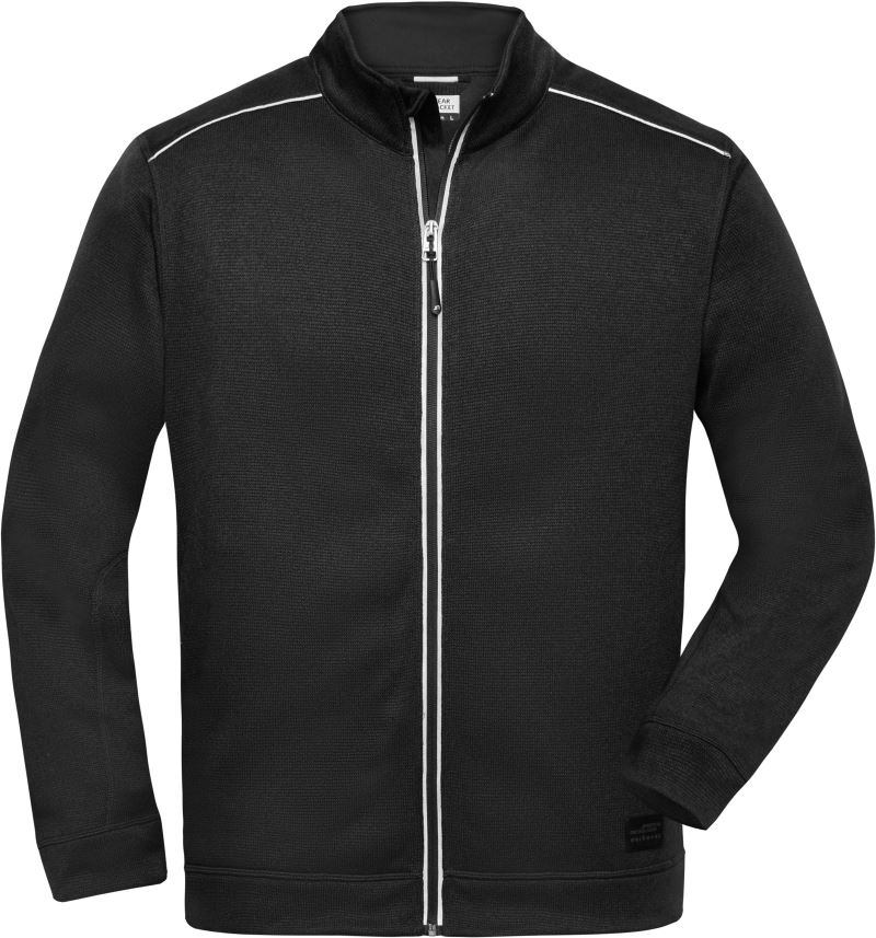 Herren Workwear Strickfleece Jacke - Solid Daiber | JN 898