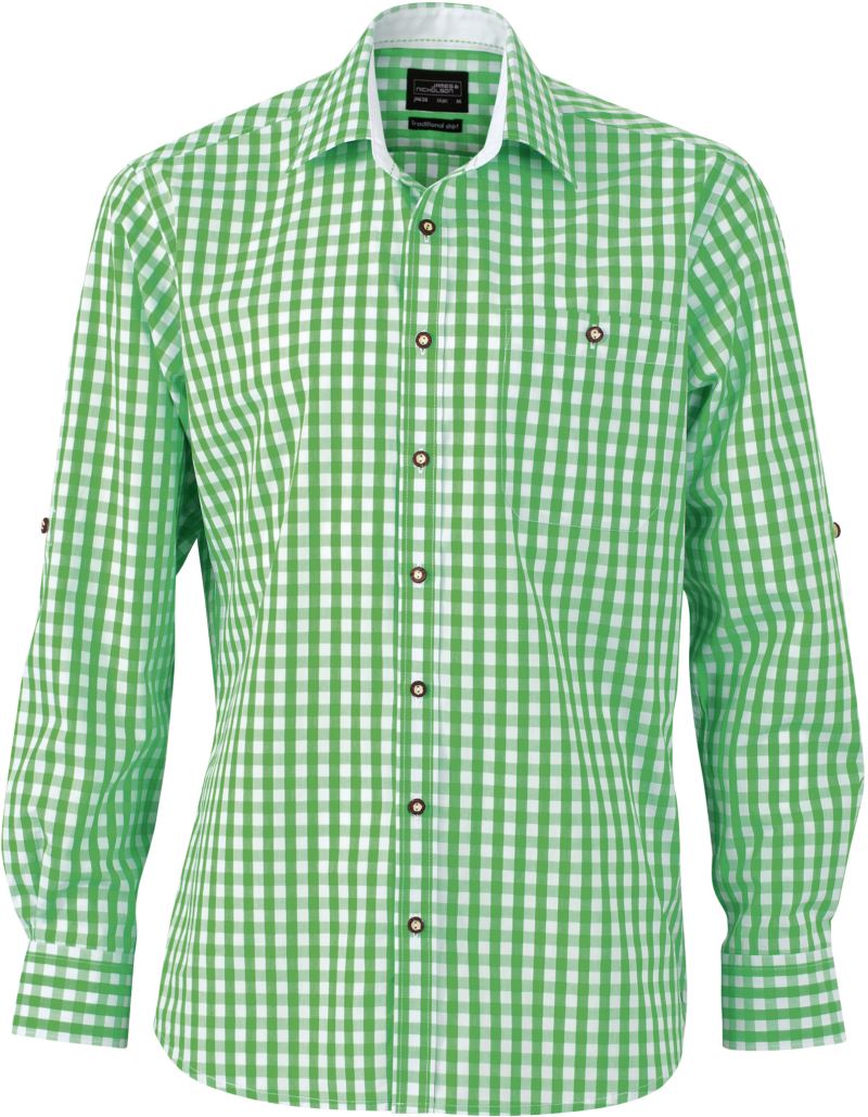 green/white