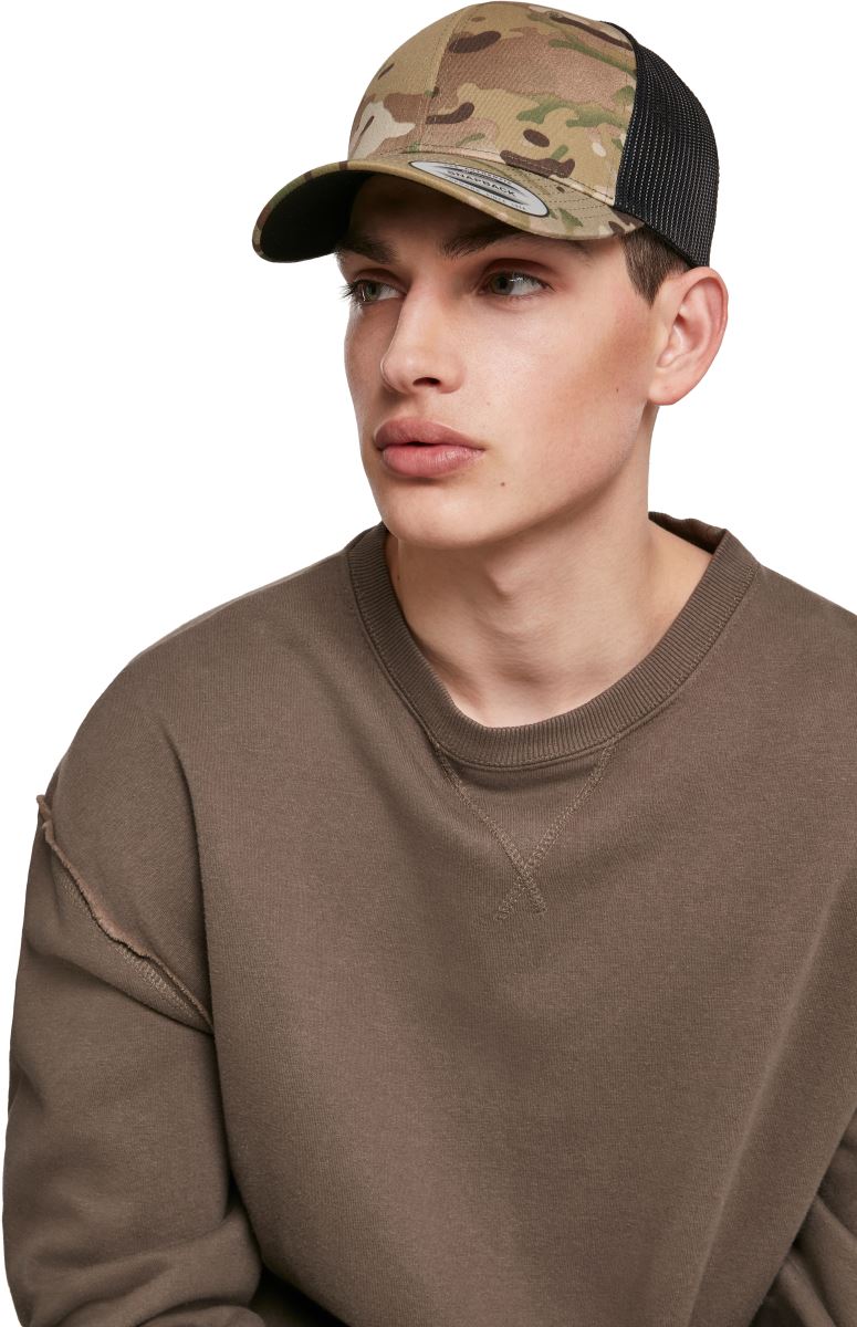 6 Panel Retro Kappe Multicam® Flexfit | 6606MC