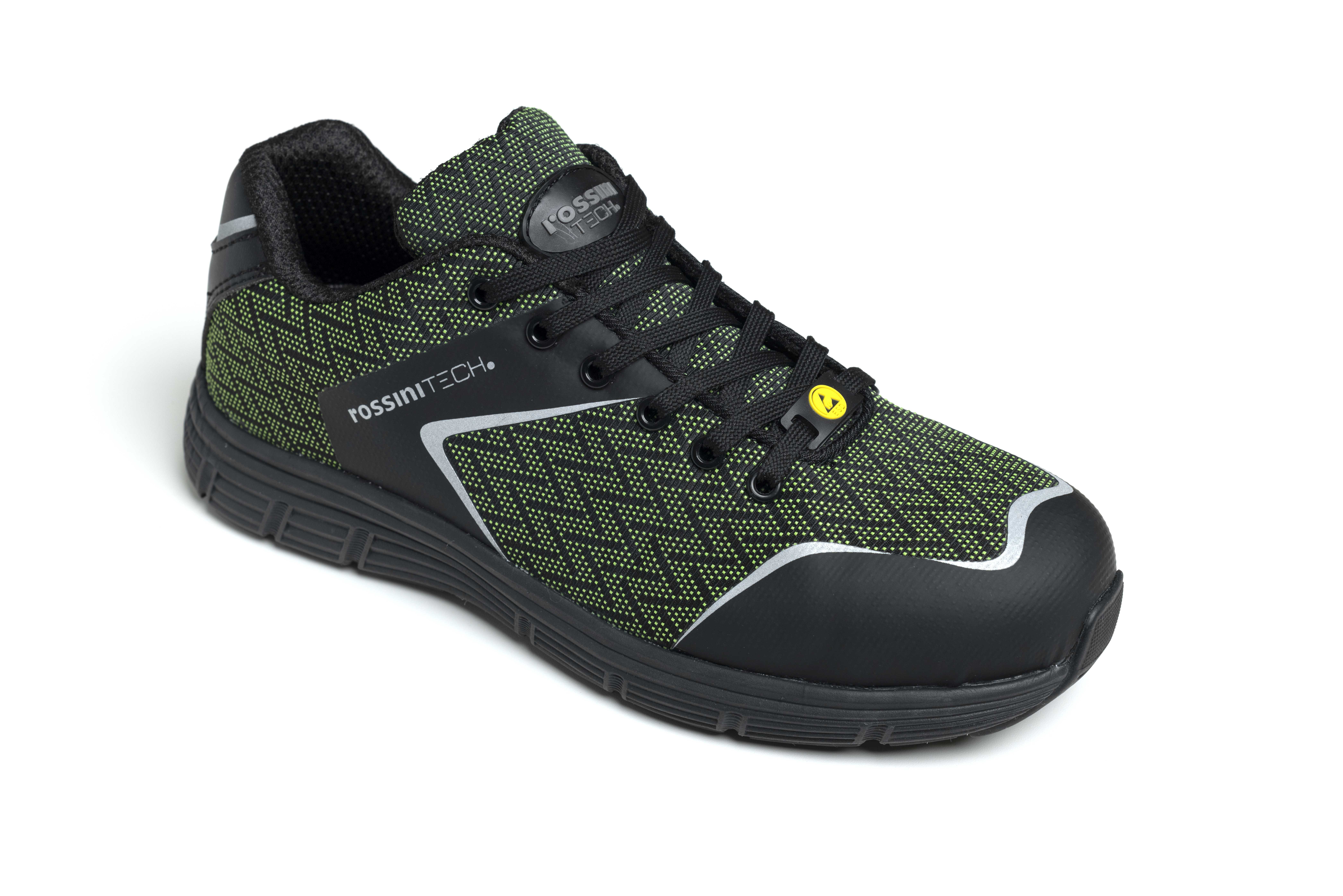 Schuhe Bassa Kripton Blk/Green S3S Es  Calz