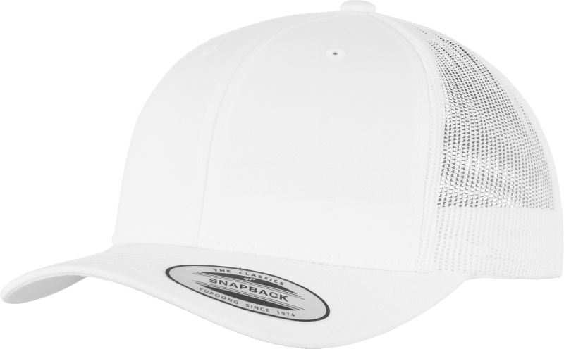 6 Panel Vintage Kappe "Trucker" Flexfit | 6606/6606T