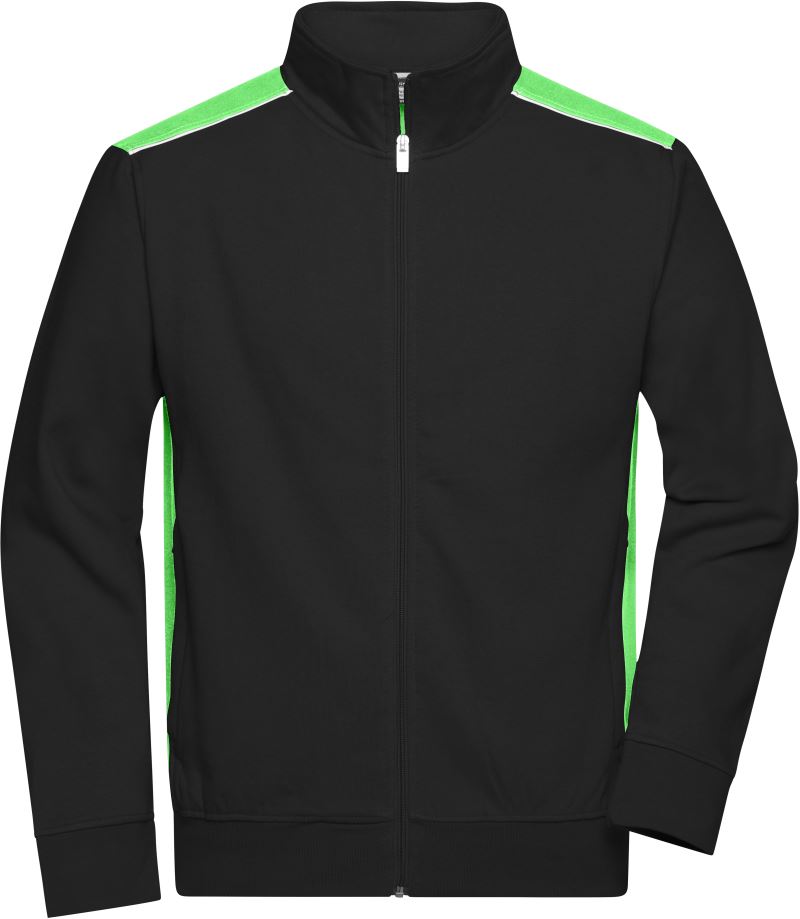 black/lime green