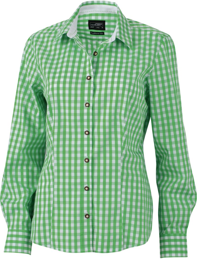 green/white