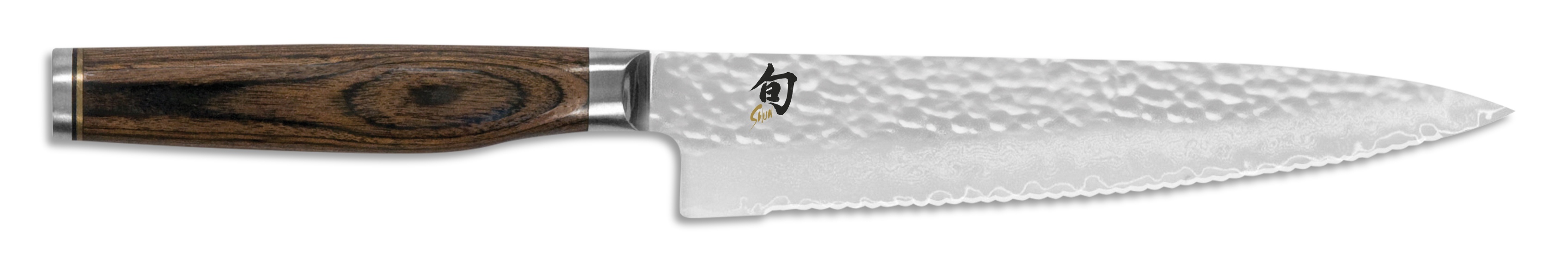Allzweckmesser mit Wellenschliff 6.5" (16,5 cm)" SHUN Premier Tim Mälzer